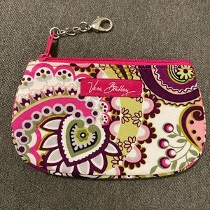 Vera Bradley Clip Zip ID Case